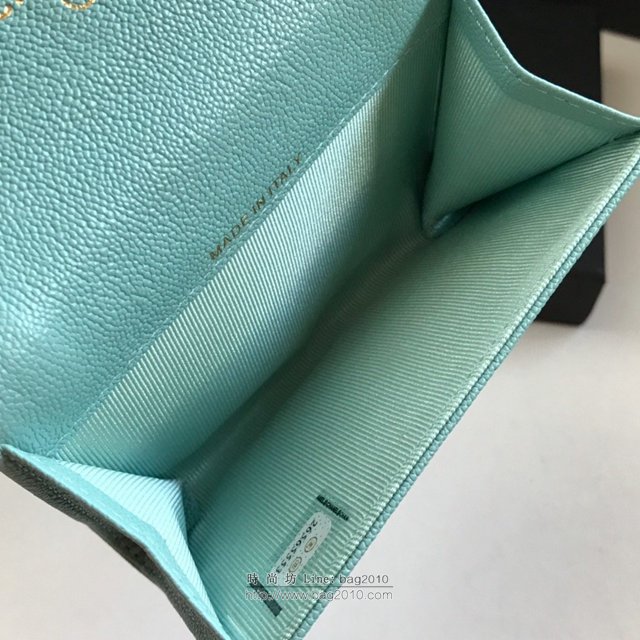 Chanel女包 80603 香奈兒新款leboy小卡包 菱格紋Chanel翻蓋短錢包  djc2985
